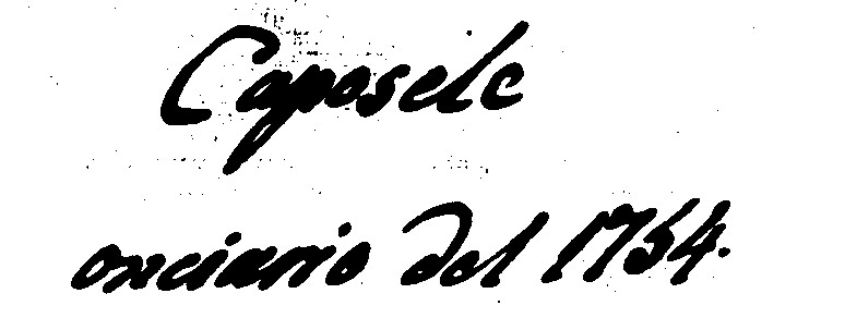 immagine Catasto Onciario del 1754